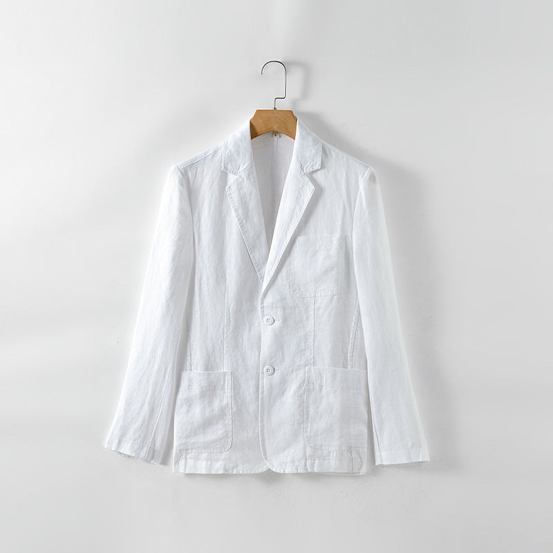 Linen Suit  Coat For Men