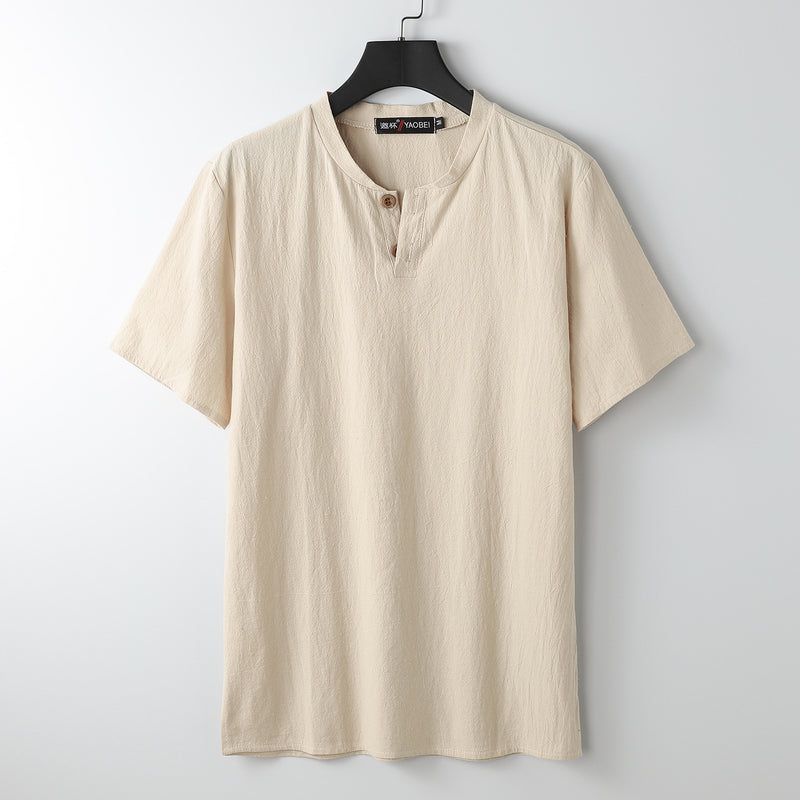 Loose V-neck Tee