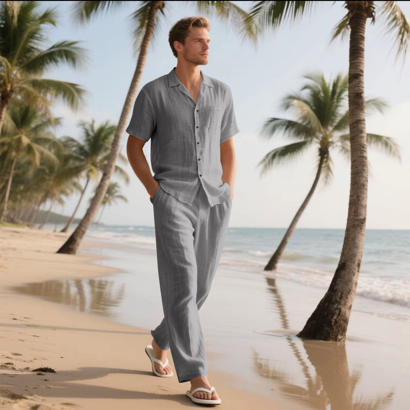 Button Polo Set
