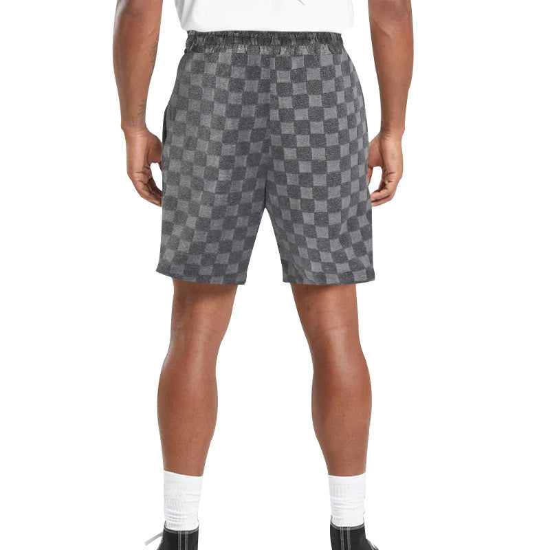 Plaid Sports Shorts
