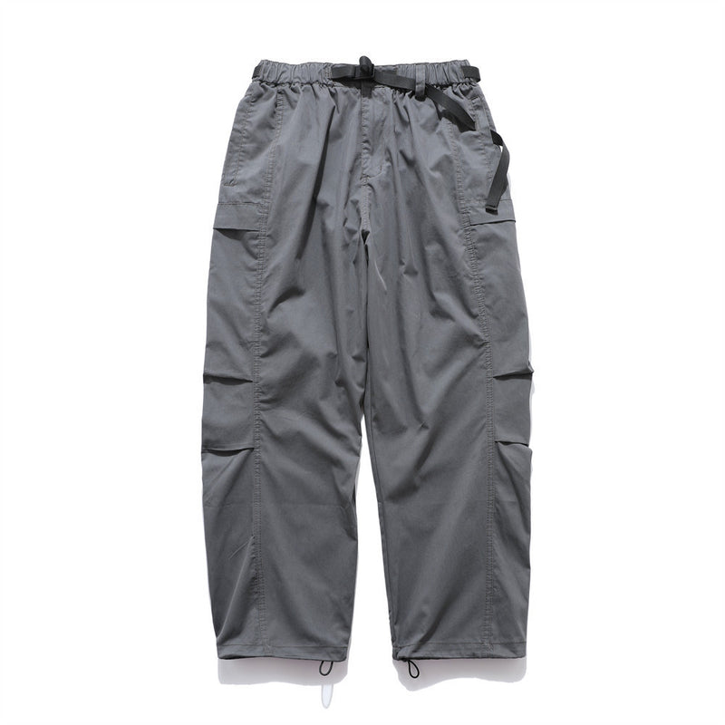 Loose Belted Overalls