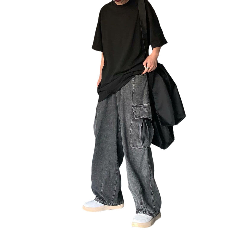 Retro Loose Cargo Jeans