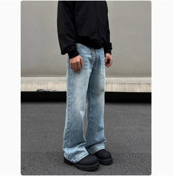 Washed Blue Jeans