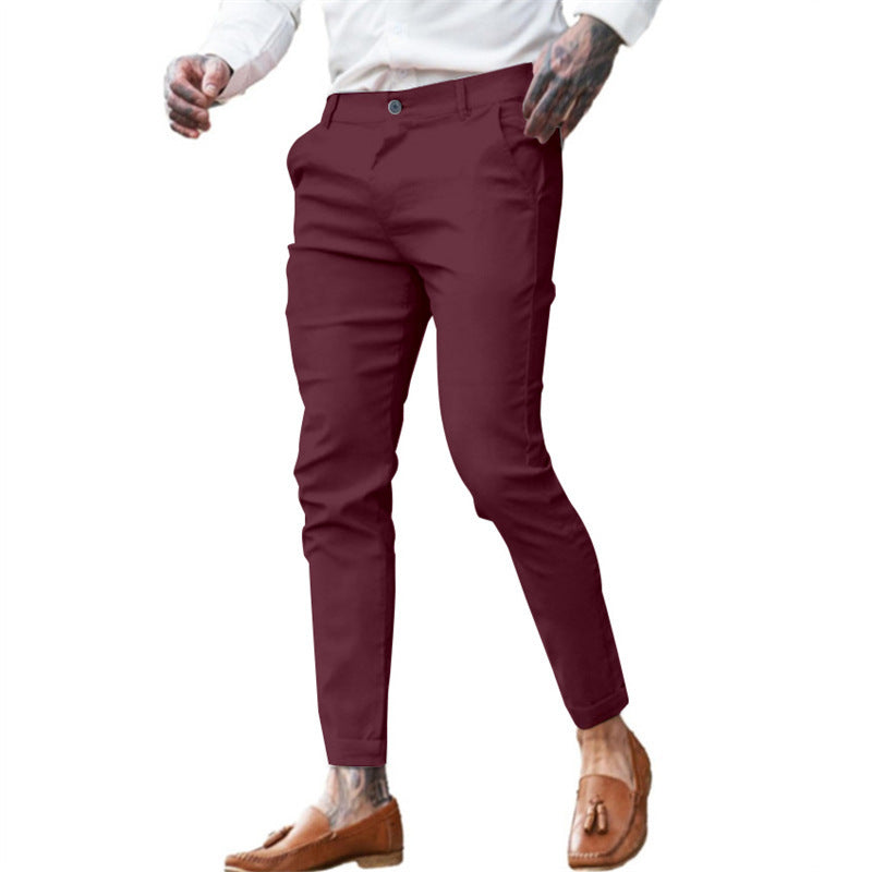 Twill Slim Pants