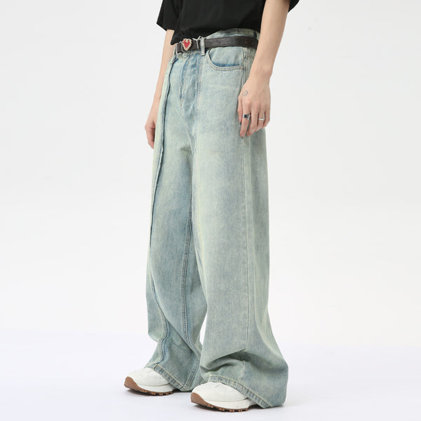 Retro Wide-Leg Denim