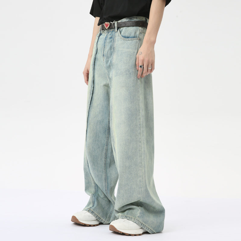 Retro Wide-Leg Denim