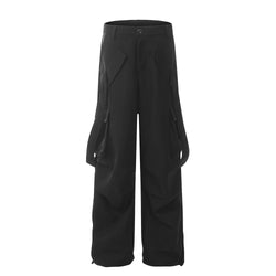 Pleated Pocket Pants