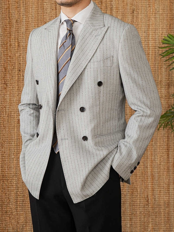 Striped Suit Coat