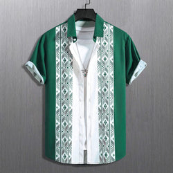 Contrast Color Shirt