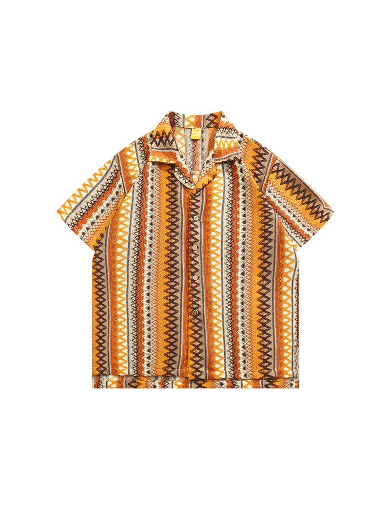 Ethnic Collar Shirt