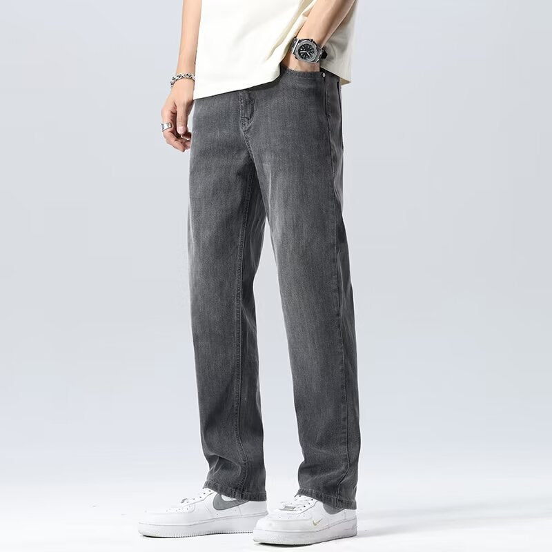 Ice Silk Wide-Leg Pants