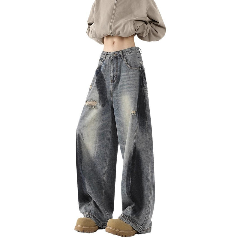 Ripped Machete Jeans