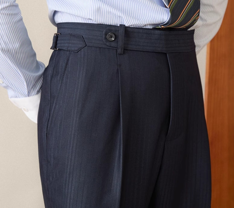 Striped Fit Pants