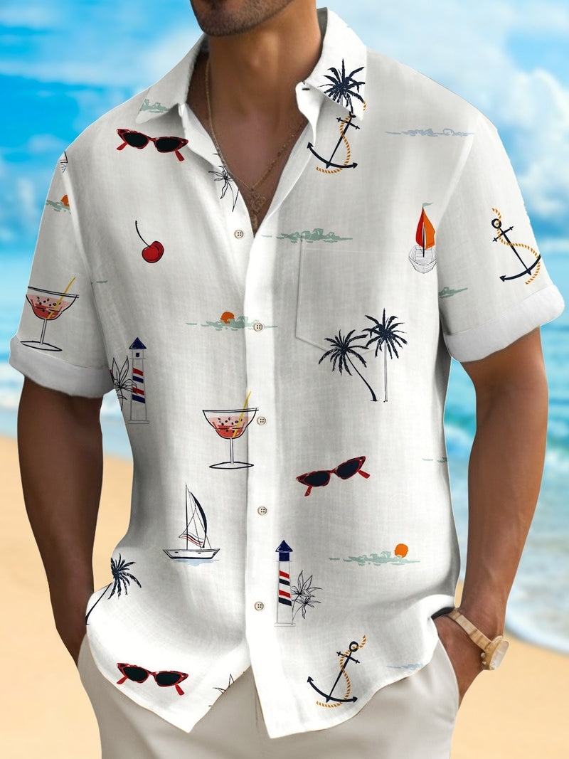 Hawaiian Print Shirt