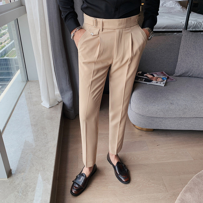 Solid Formal Pants