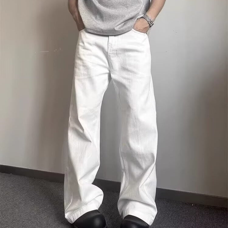 White Loose Jeans