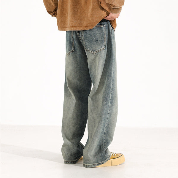 Loose Wide-Leg Jeans