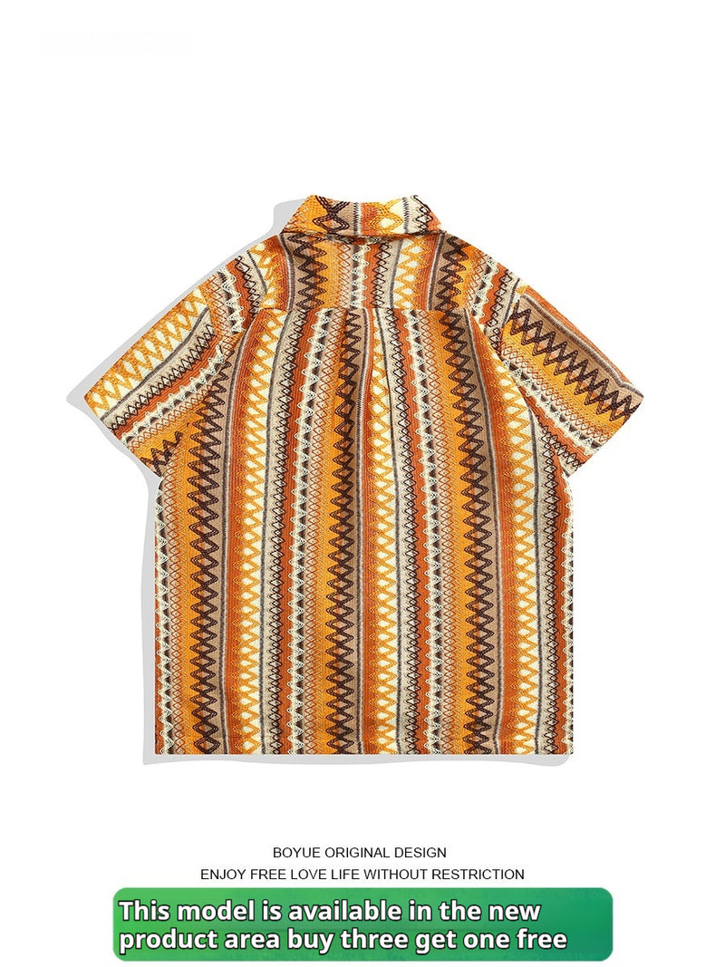 Ethnic Collar Shirt