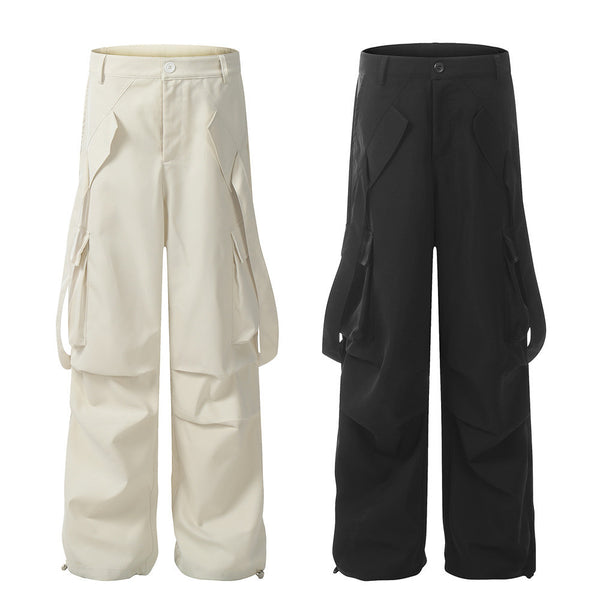 Pleated Pocket Pants