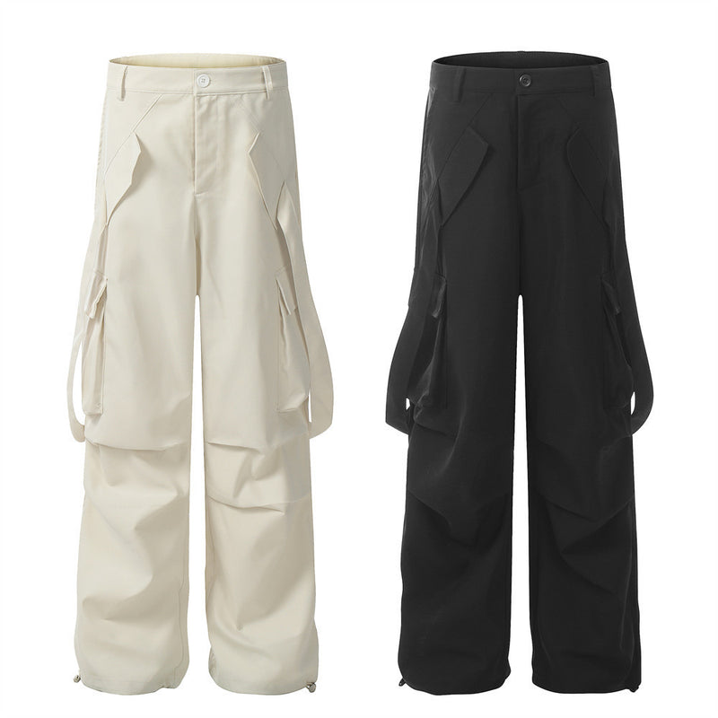 Pleated Pocket Pants