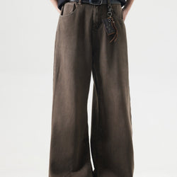 High Waist Loose Denim
