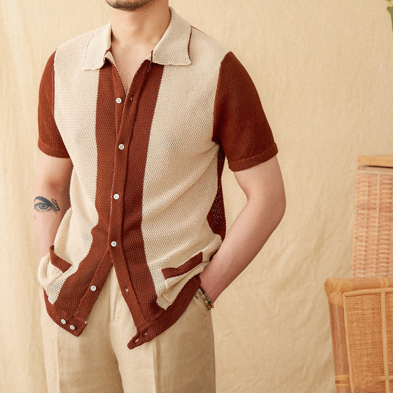 Hollow Knit Tee