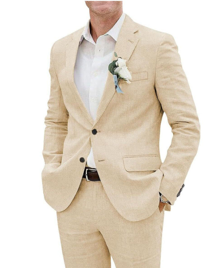 Casual Linen Suit