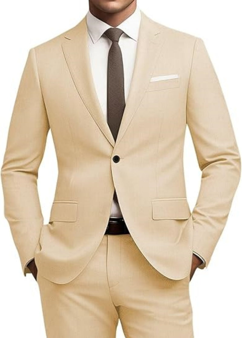 Men’s Solid Suit