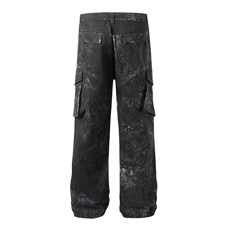 Pleated Cargo Pants
