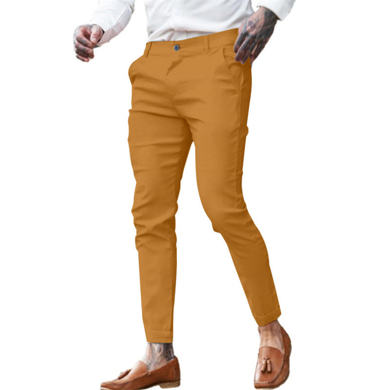 Twill Slim Pants