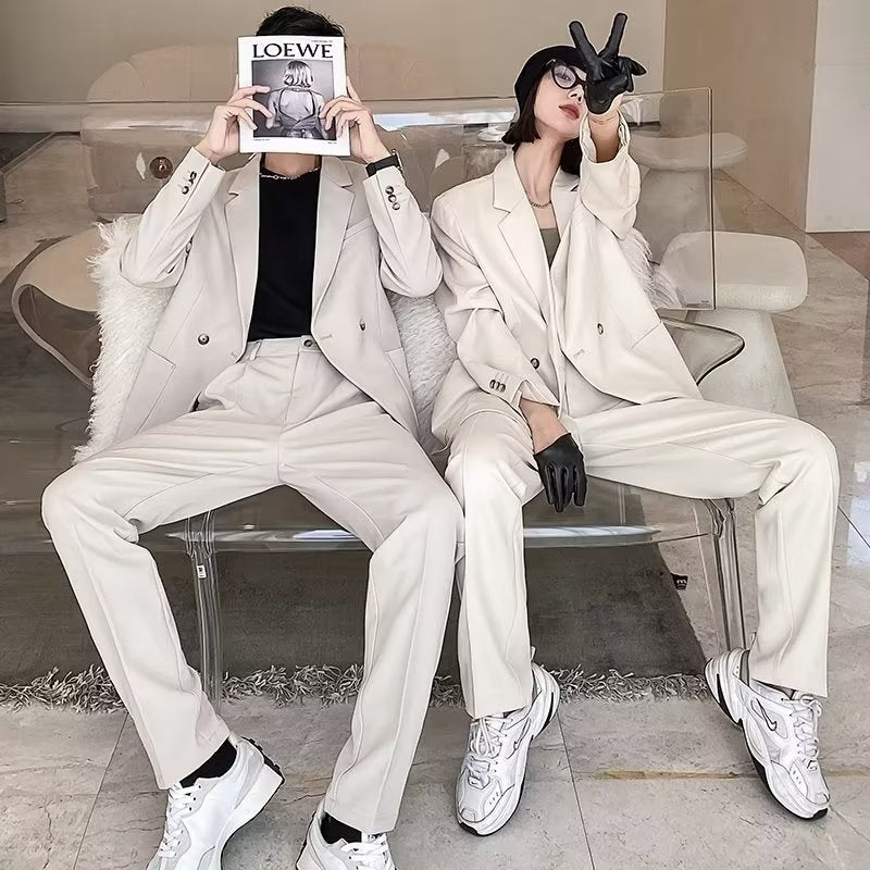 Casual Draping Suit