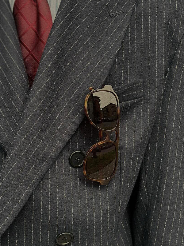 Striped Suit Set