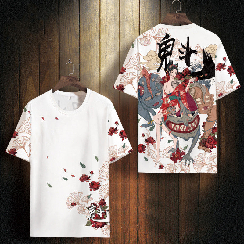 Printed casual T-shirt