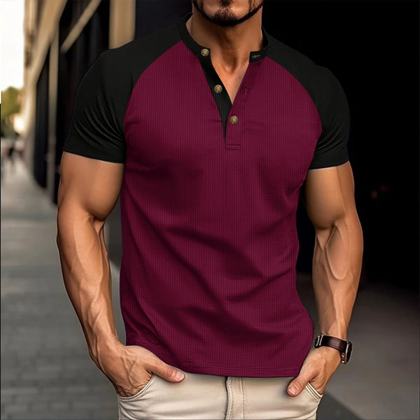 Slim-fit Waffle Tee