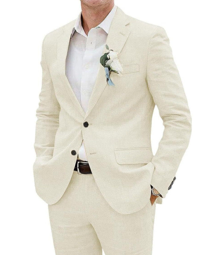 Casual Linen Suit