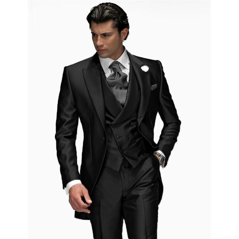 Gray Three-Piece