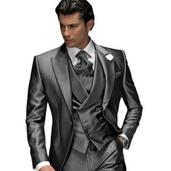 Gray Three-Piece