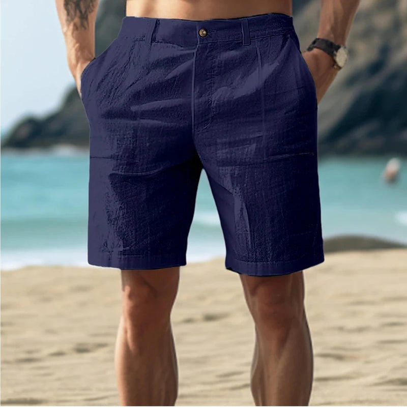 Cotton Linen Shorts