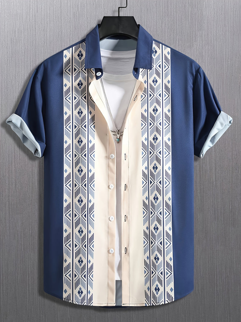 Contrast Color Shirt