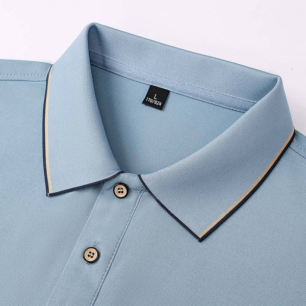 Ice Silk Lapel Tee