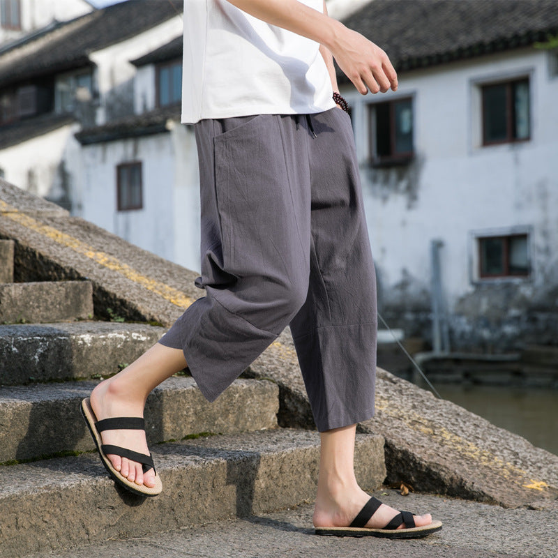 Casual Thin Linen Bottoms