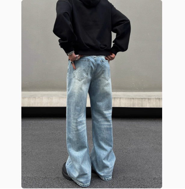 Washed Blue Jeans