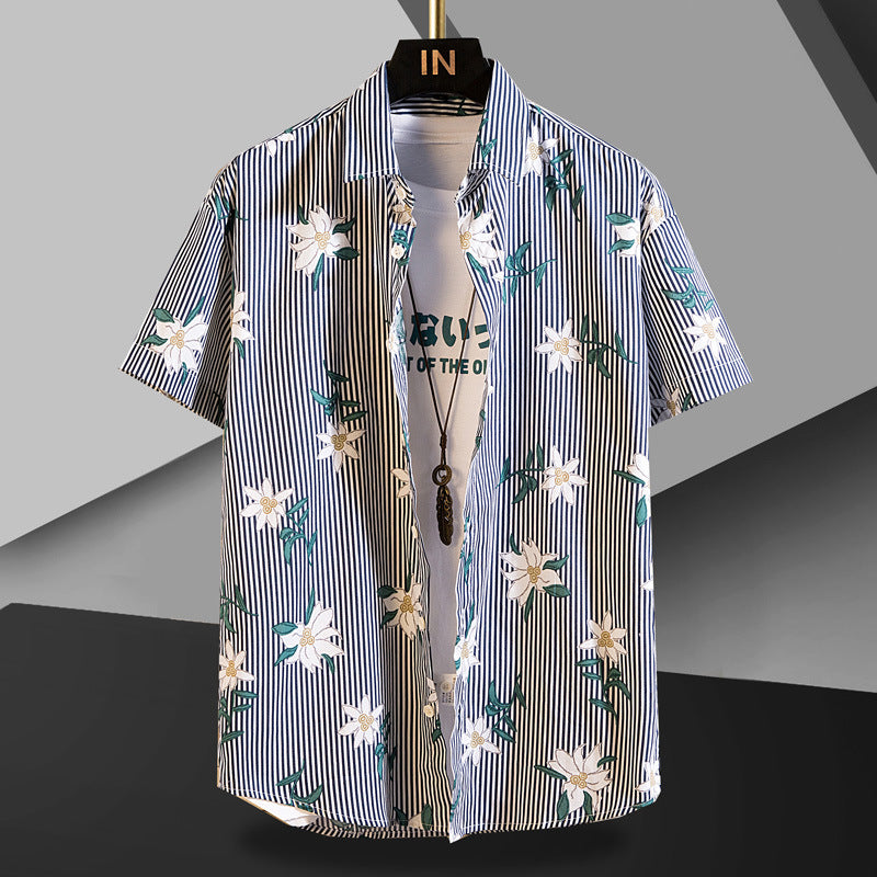 Slim Fit Colorblock Shirt