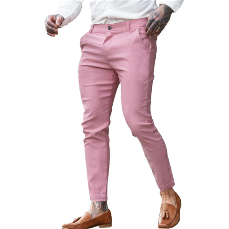 Twill Slim Pants