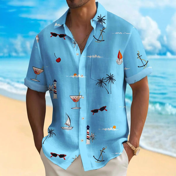 Hawaiian Print Shirt