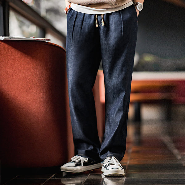 Double Pleated Jeans