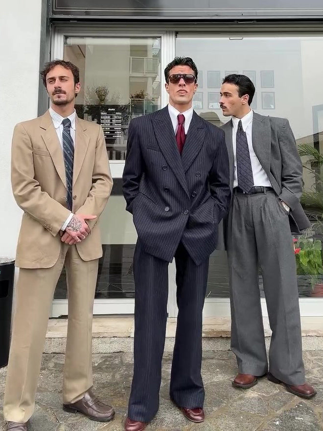 Striped Suit Set