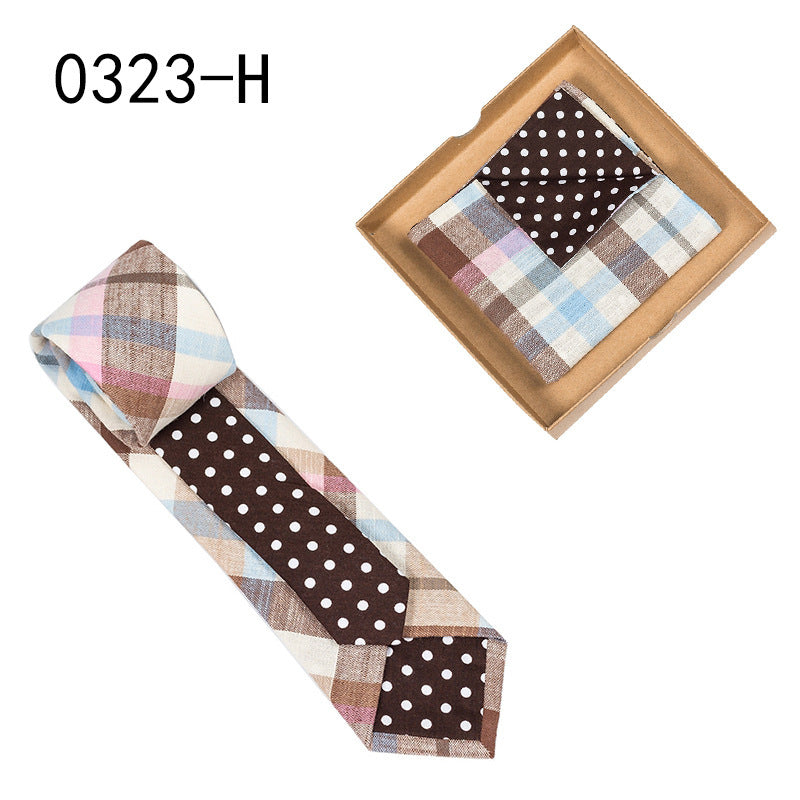 Floral Cotton Tie