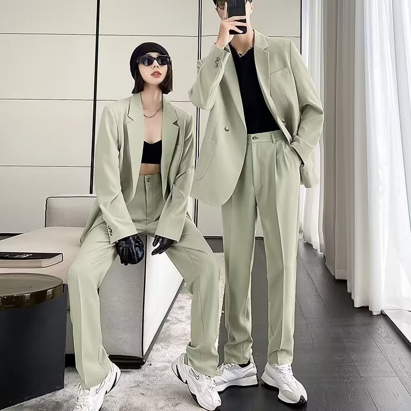 Casual Draping Suit