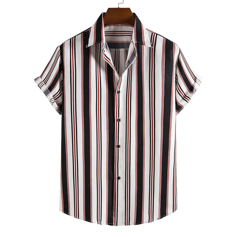 Chemise à rayures pour homme